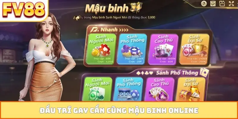 Đấu trí gay cấn cùng mậu binh online