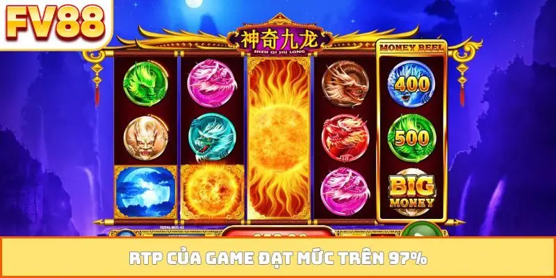 RTP của game đạt mức trên 97%