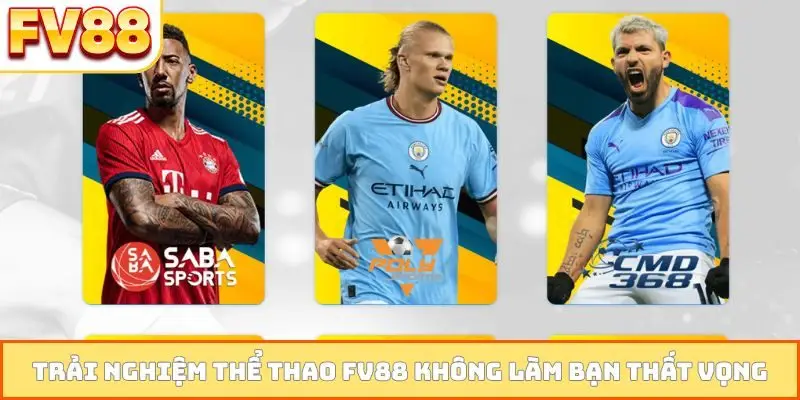 Trải nghiệm thể thao FV88 không làm bạn thất vọng
